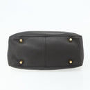 CELINE New Boogie Bag Hand Bag Leather Brown Gold Auth 179282A-9