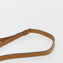 CELINE Shoulder Bag Leather Black Gold Auth 179287-8