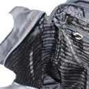 PRADA Shoulder Bag Nylon Black Silver Auth 179291-23