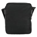 PRADA Shoulder Bag Nylon Black Silver Auth 179291-2