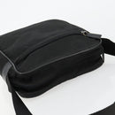 PRADA Shoulder Bag Nylon Black Silver Auth 179291-6