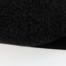 SAINT LAURENT Bore Waist bag Cotton Black Silver Auth 179295A-14
