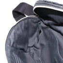 SAINT LAURENT Bore Waist bag Cotton Black Silver Auth 179295A-23