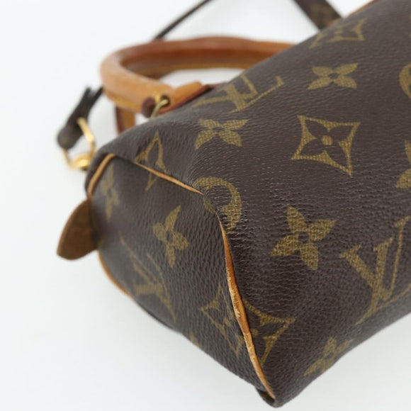 LOUIS VUITTON Monogram Mini Speedy Handtas M41534 LV Auth 179297A