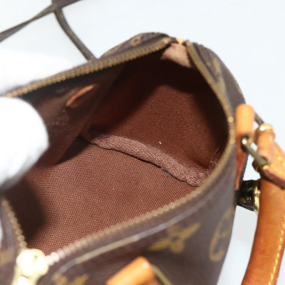LOUIS VUITTON Monogram Mini Speedy Handtas M41534 LV Auth 179297A