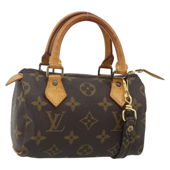 LOUIS VUITTON Monogram Mini Speedy Handtas M41534 LV Auth 179297A