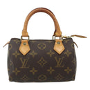 LOUIS VUITTON Monogram Mini Speedy Handtas M41534 LV Auth 179297A-2