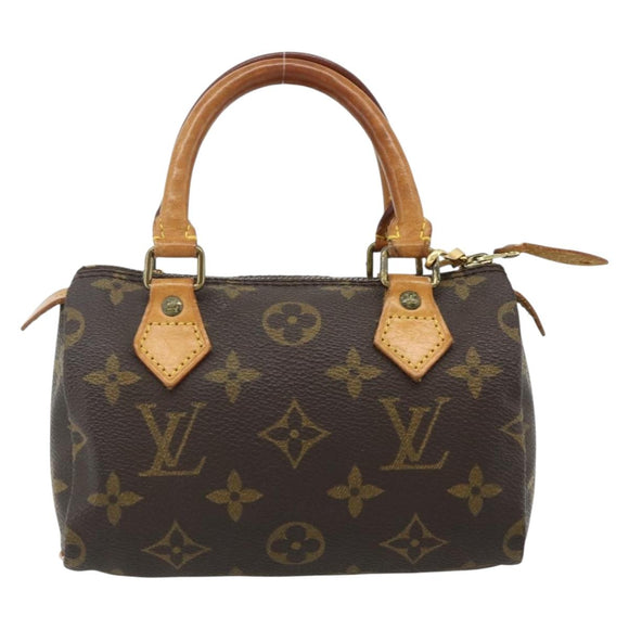 LOUIS VUITTON Monogram Mini Speedy Handtas M41534 LV Auth 179297A