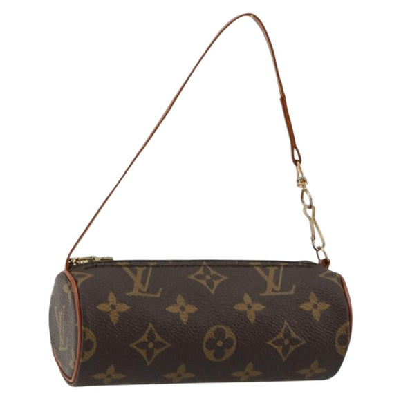 LOUIS VUITTON Monogram Papillon Pouch LV Auth 179300A