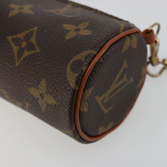 LOUIS VUITTON Monogram Papillon Pouch LV Auth 179300A