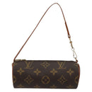 LOUIS VUITTON Monogram Papillon Pouch LV Auth 179300A-13
