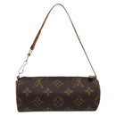LOUIS VUITTON Monogram Papillon Pouch LV Auth 179300A-2