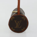 LOUIS VUITTON Monogram Papillon Pouch LV Auth 179300A-4