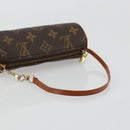 LOUIS VUITTON Monogram Papillon Pouch LV Auth 179300A-7