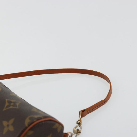 LOUIS VUITTON Monogram Papillon Pouch LV Auth 179300A
