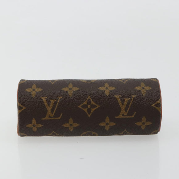 LOUIS VUITTON Monogram Papillon Pouch LV Auth 179300A