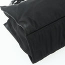 GUCCI Bamboo Hand Bag Nylon Black Silver 002 1016 Auth 179302-11