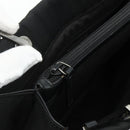 GUCCI Bamboo Hand Bag Nylon Black Silver 002 1016 Auth 179302-21