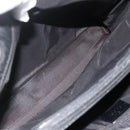GUCCI Bamboo Hand Bag Nylon Black Silver 002 1016 Auth 179302-23