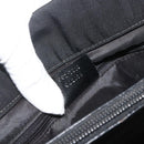 GUCCI Bamboo Hand Bag Nylon Black Silver 002 1016 Auth 179302-24