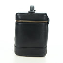 CHANEL Vanity Hand Bag Caviar Skin Black Gold CC Auth 179303SAV-3