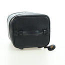 CHANEL Vanity Hand Bag Caviar Skin Black Gold CC Auth 179303SAV-6