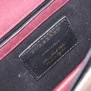 BURBERRY Nova Check Shoulder Bag Canvas Beige Gold Auth 179304-18