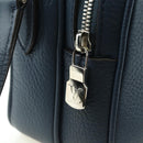 LOUIS VUITTON Amazon Shoulder Bag Taurillon Leather Navy M54302 LV Auth 179307SV-17