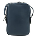 LOUIS VUITTON Amazon Shoulder Bag Taurillon Leather Navy M54302 LV Auth 179307SV-3