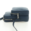 LOUIS VUITTON Amazon Shoulder Bag Taurillon Leather Navy M54302 LV Auth 179307SV-4