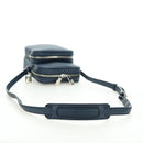 LOUIS VUITTON Amazon Shoulder Bag Taurillon Leather Navy M54302 LV Auth 179307SV-7