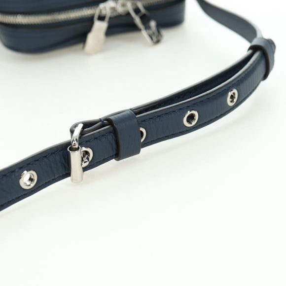 LOUIS VUITTON Amazon Shoulder Bag Taurillon Leather Navy M54302 LV Auth 179307SV