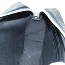 CELINE Triomphe Shoulder Bag PVC Leather Black Silver Auth 179311M-24