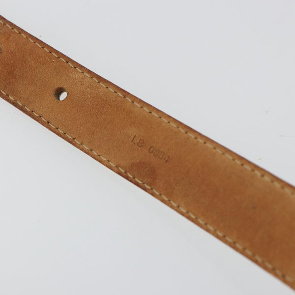LOUIS VUITTON Monogram Multicolor Ceinture Care Gürtel Weiß M9272W LV Auth 179316
