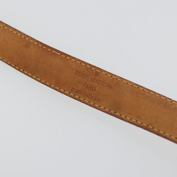 LOUIS VUITTON Monogram Multicolor Ceinture Care Gürtel Weiß M9272W LV Auth 179316