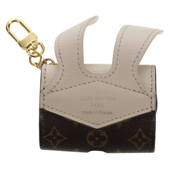 LOUIS VUITTON Monogram Etui Earphones Rabbit Earphone GI0863 LV Auth 179317M