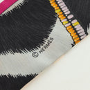 HERMES Twilly Scarf Silk ""PELAGES ET CAMOUFLAGE"" Multicolor Auth 179320M-10