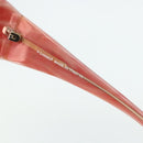 CHANEL Sunglasses plastic Red CC Auth 179323A-11