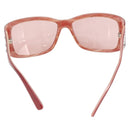 CHANEL Sunglasses plastic Red CC Auth 179323A-3