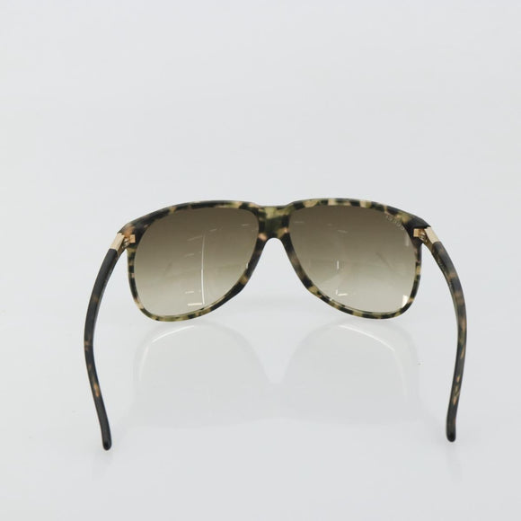 GUCCI Sunglasses plastic Brown Auth 179325A