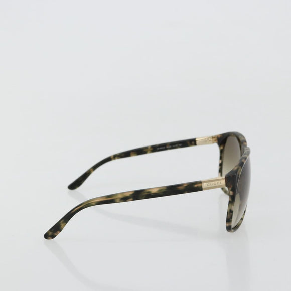 GUCCI Sunglasses plastic Brown Auth 179325A