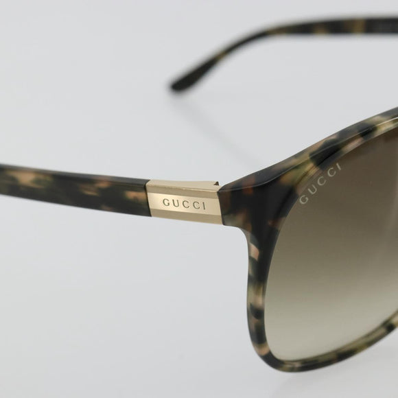 GUCCI Sunglasses plastic Brown Auth 179325A