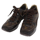 LOUIS VUITTON Monogram Loafers LV Auth 179327A-1