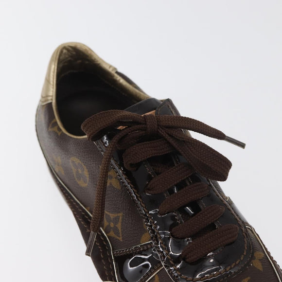 LOUIS VUITTON Monogram Loafers LV Auth 179327A