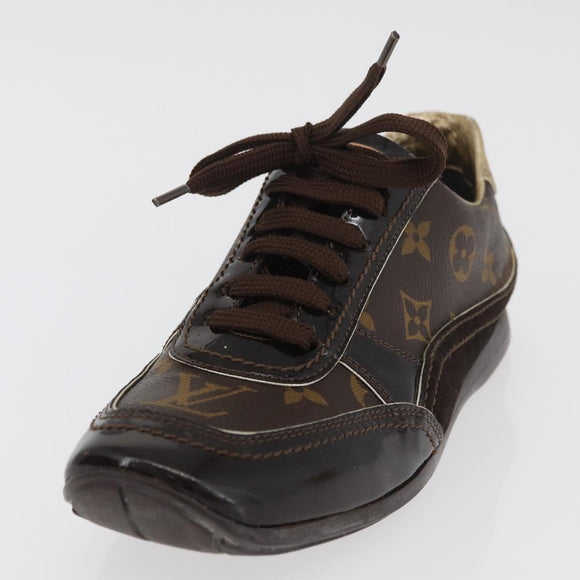 LOUIS VUITTON Monogram Loafers LV Auth 179327A
