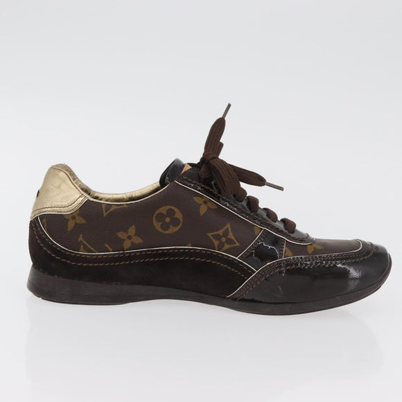 LOUIS VUITTON Monogram Loafers LV Auth 179327A