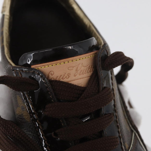 LOUIS VUITTON Monogram Loafers LV Auth 179327A