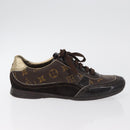 LOUIS VUITTON Monogram Loafers LV Auth 179327A-4