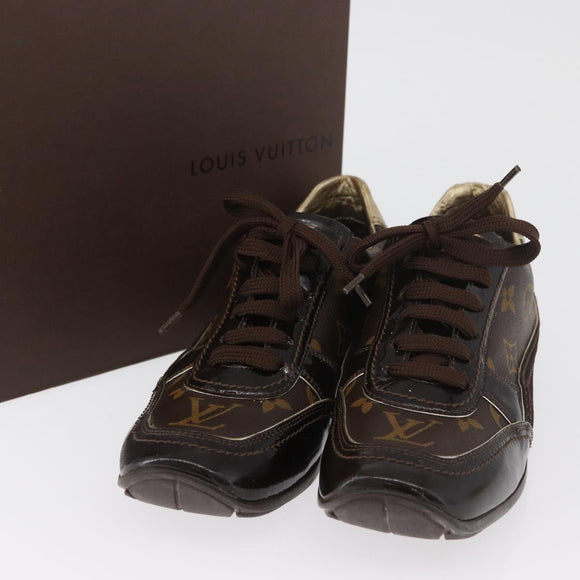 LOUIS VUITTON Monogram Loafers LV Auth 179327A