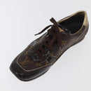 LOUIS VUITTON Monogram Loafers LV Auth 179327A-6